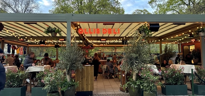 Ollis Deli: Italiensk sommarkänsla i Humlegården