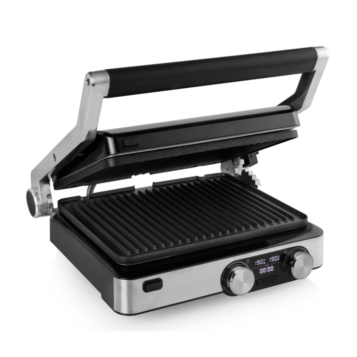 Klämgrill Grill Master Pro räfflad Princess